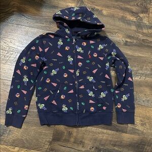 Polo Ralph Lauren Iconic Polo Bear Fleece FZ Hoodie Jacket Boys M